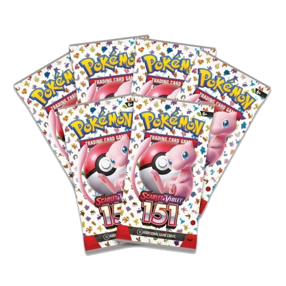 Pokmon Scarlet & Violet - 151 Booster Bundle (6 Booster Packs) - Small Bacteria UK Pokmon Scarlet & Violet - 151 Booster Bundle (6 Booster Packs) - Small Bacteria UK
