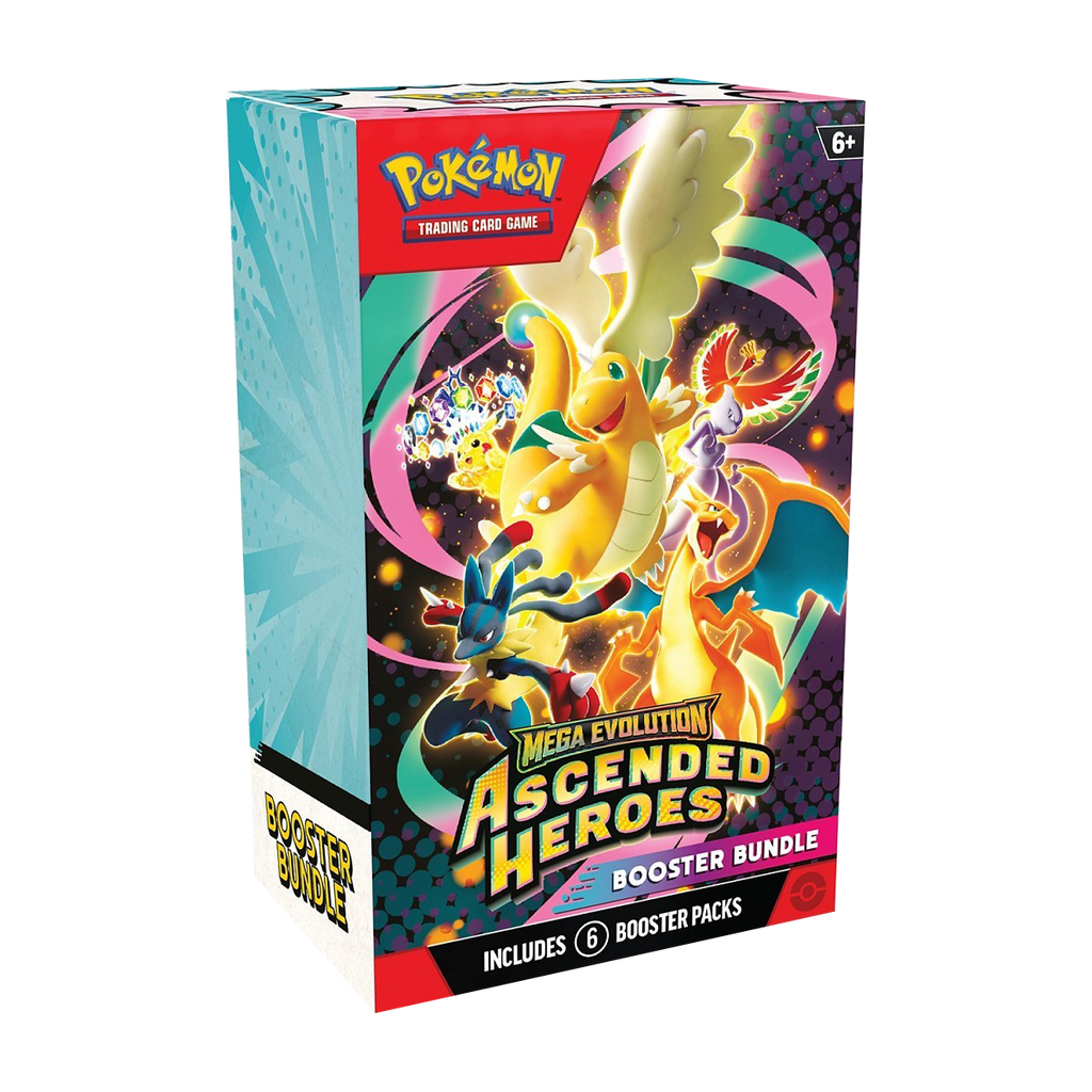 Pokémon Mega Evolution-Ascended Heroes Booster Bundle (6 Packs) - Small Bacteria | UK Stockist