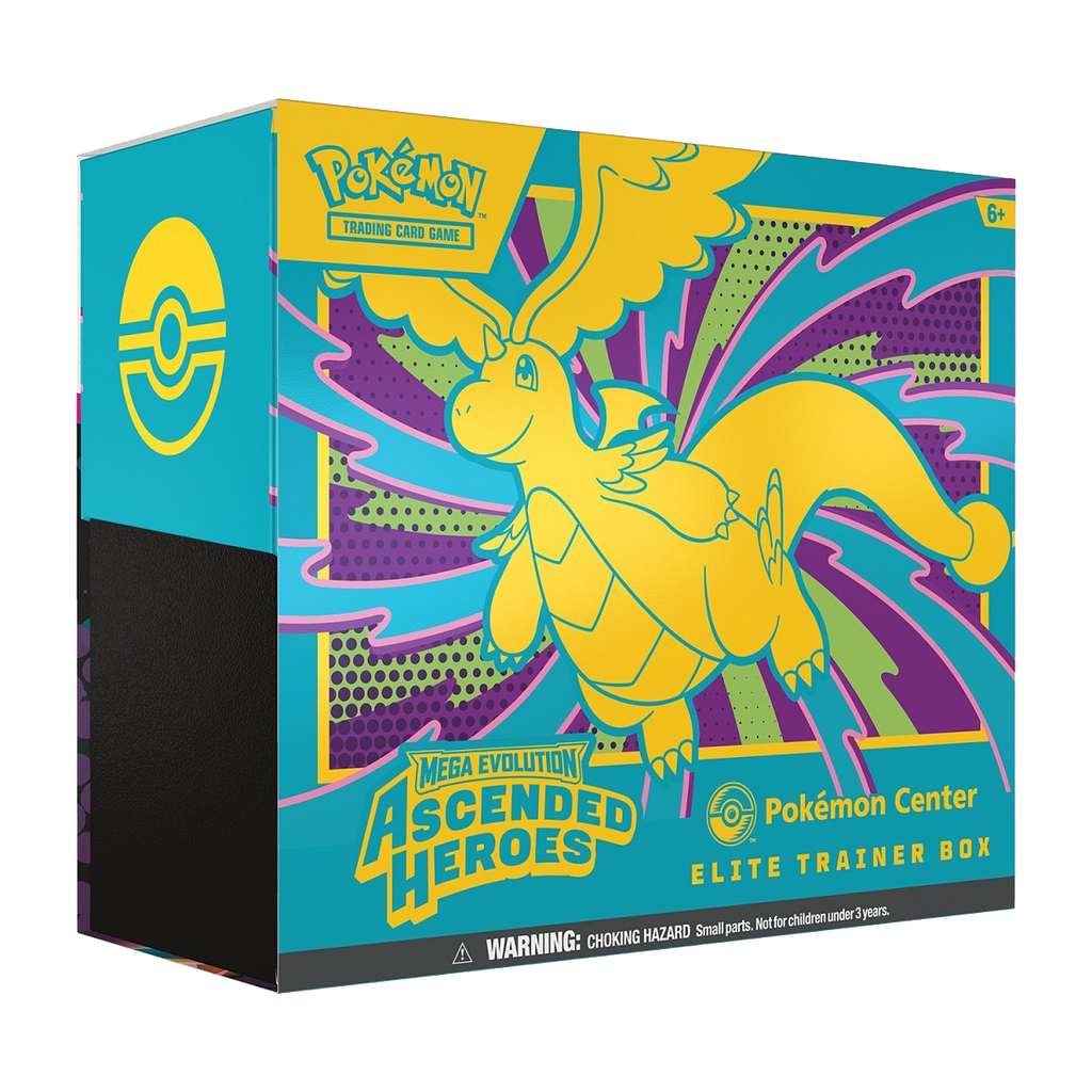 Pokémon Center Mega Evolution-Ascended Heroes Elite Trainer Box - Small Bacteria | UK Stockist