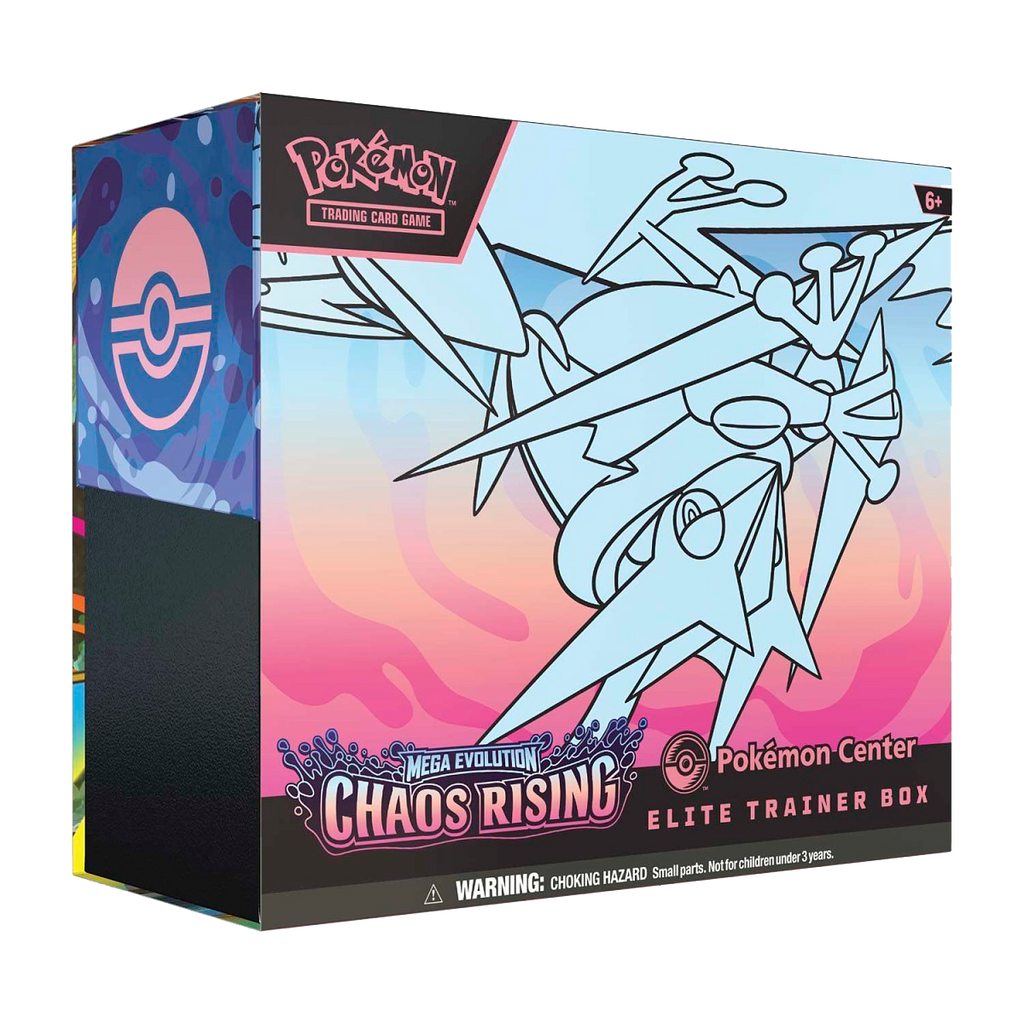 Pokémon Center Mega Evolution-Chaos Rising Elite Trainer Box - Small Bacteria | UK Stockist