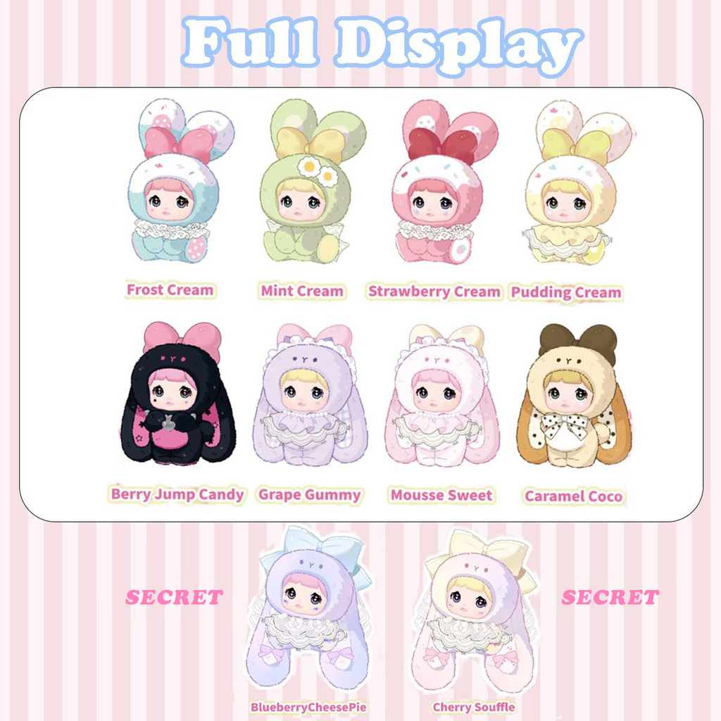 Nommi Baby - V2 Sweetheart Bunny Series by HiToy - Small Bacteria | UK Stockist