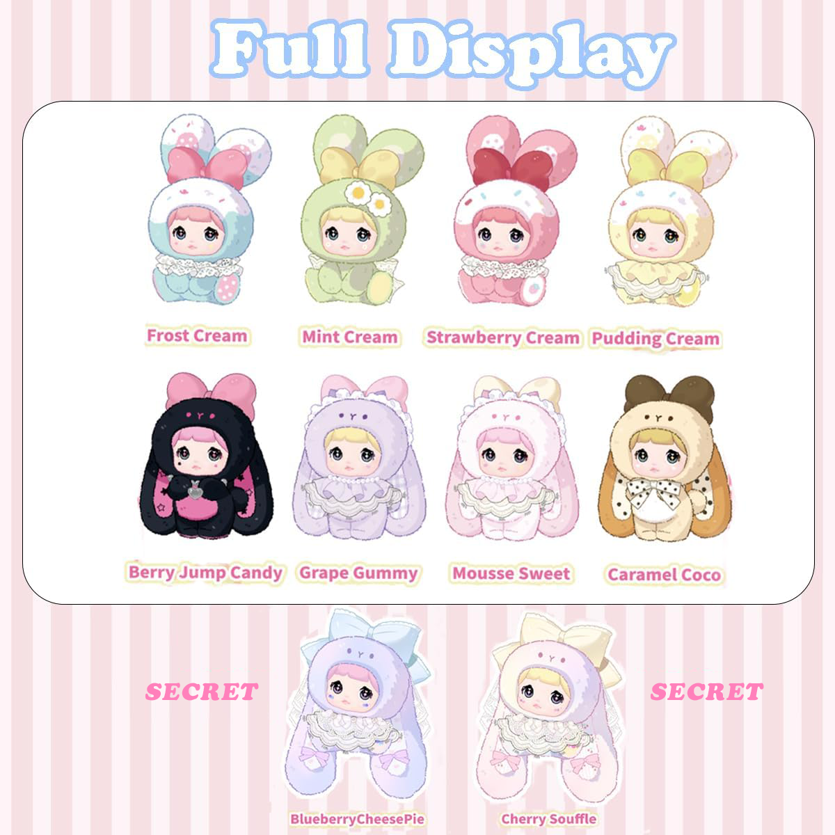 Nommi Baby - V2 Sweetheart Bunny Series by HiToy - Small Bacteria | UK Stockist