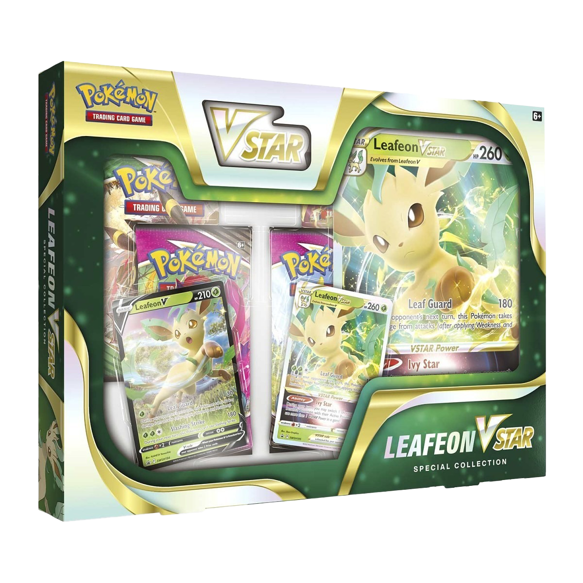 Pokémon Leafeon VStar Special Collection - Small Bacteria | UK Stockist