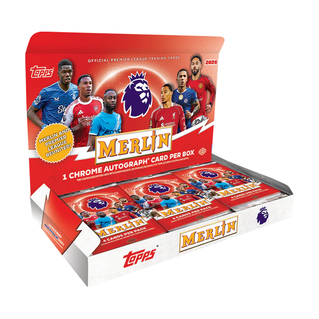 Merlin Premier League 2026 Hobby Box - Small Bacteria | UK Stockist