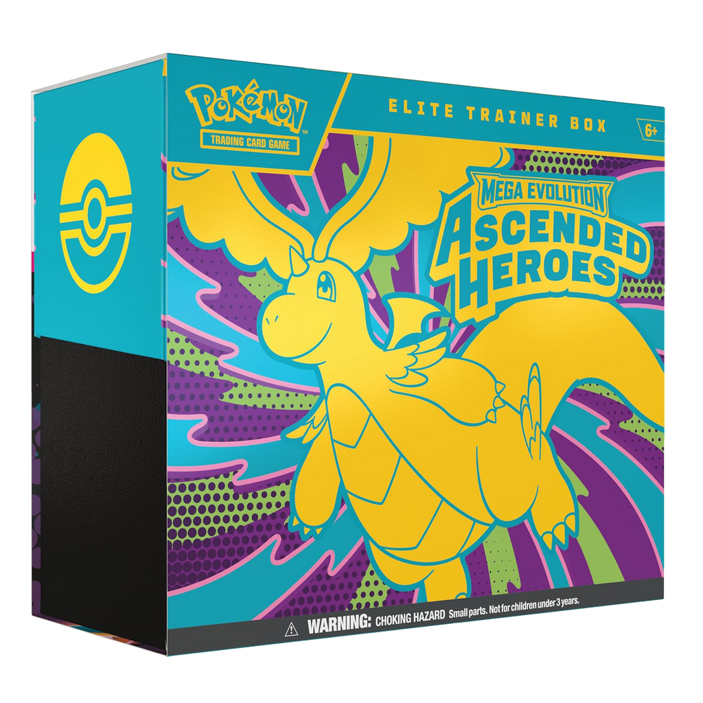 Pokémon Mega Evolution-Ascended Heroes Elite Trainer Box - Small Bacteria | UK Stockist