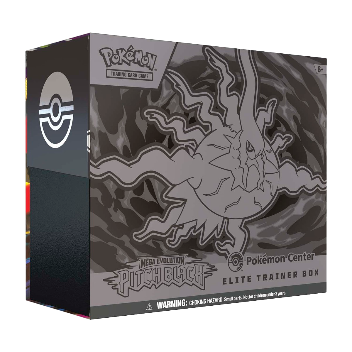 Pokémon Center Mega Evolution-Pitch Black Elite Trainer Box - Small Bacteria | UK Stockist