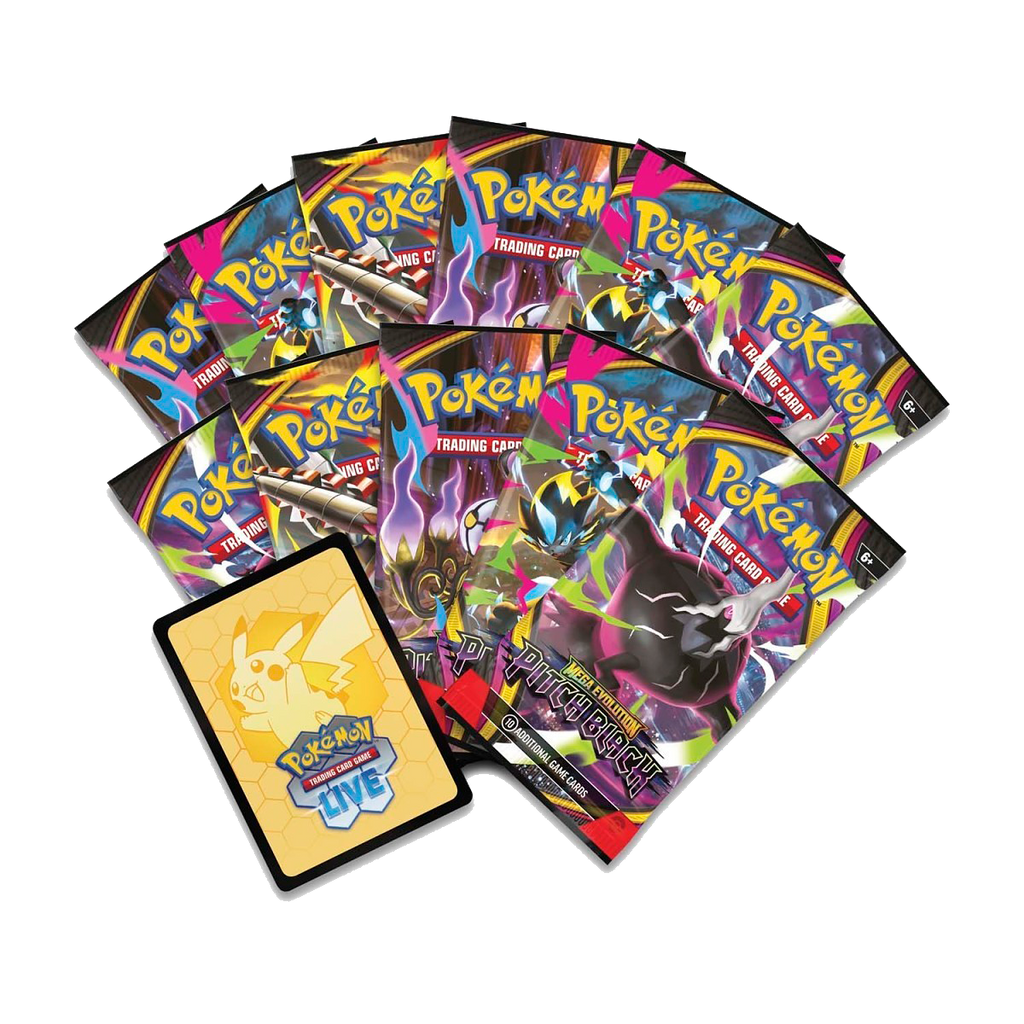 Pokémon Center Mega Evolution-Pitch Black Elite Trainer Box - Small Bacteria | UK Stockist