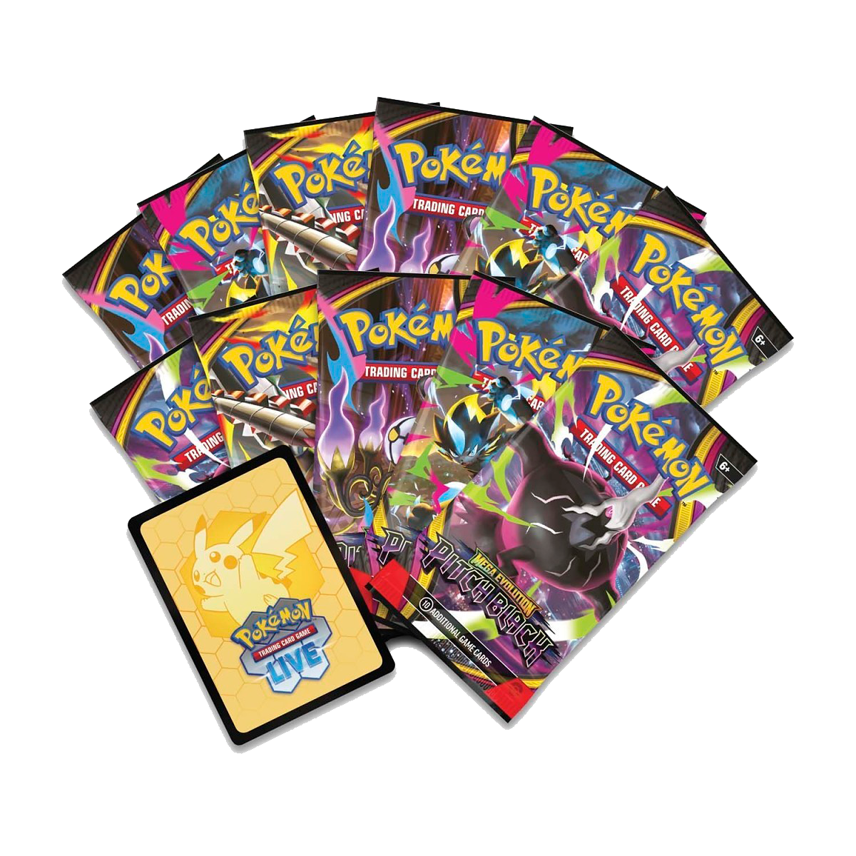 Pokémon Center Mega Evolution-Pitch Black Elite Trainer Box - Small Bacteria | UK Stockist