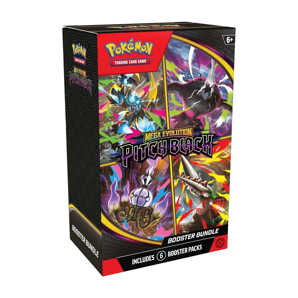 Pokémon Mega Evolution-Pitch Black Booster Bundle (6 Packs)