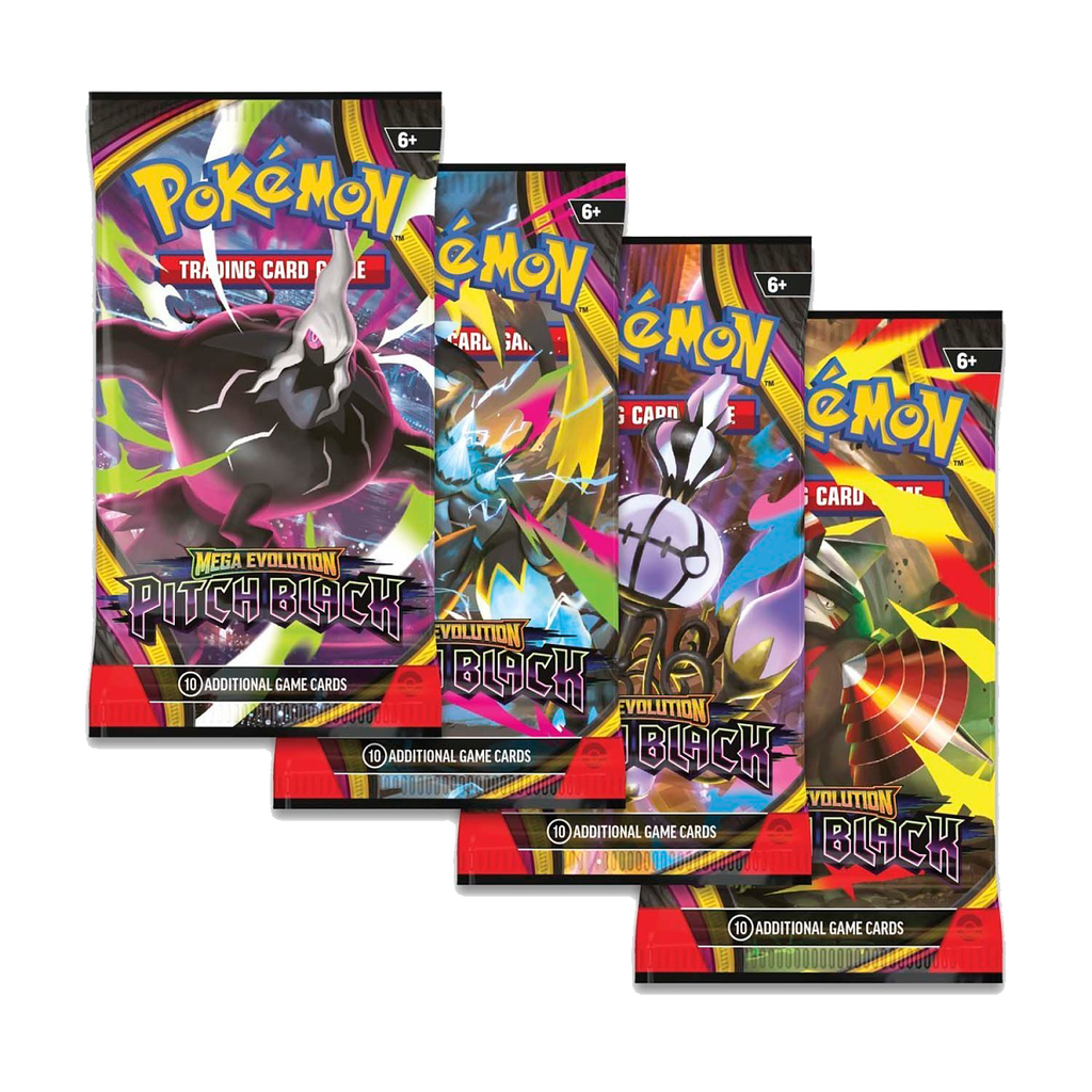 Pokémon Mega Evolution-Pitch Black Booster Display Box (36 Packs) - Small Bacteria | UK Stockist