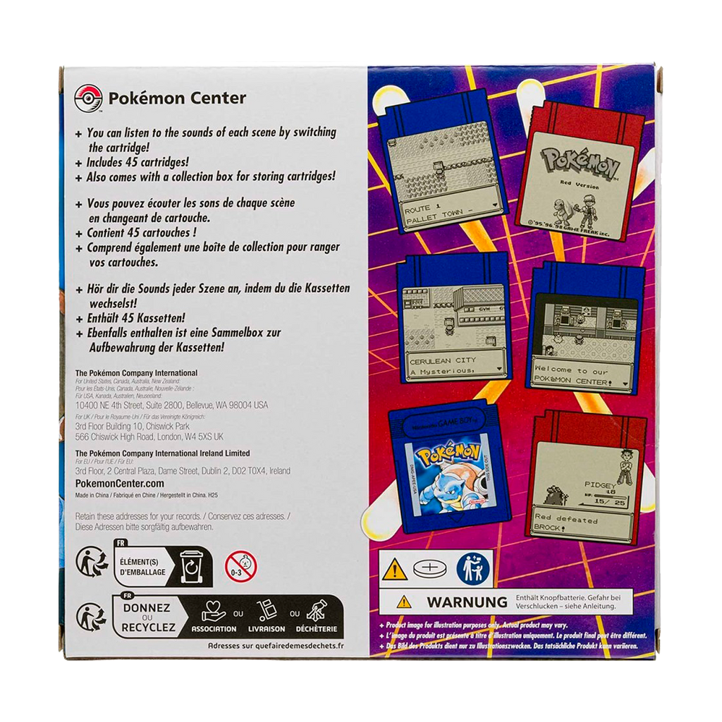 Pokémon Red & Pokémon Blue Game Music Collection: Game Boy Jukebox - Small Bacteria | UK Stockist