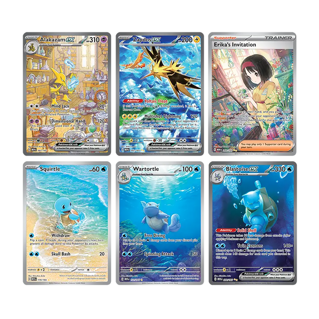 Pokémon Scarlet & Violet 151 Booster Bundle (6 Booster Packs) - Small Bacteria | UK Stockist