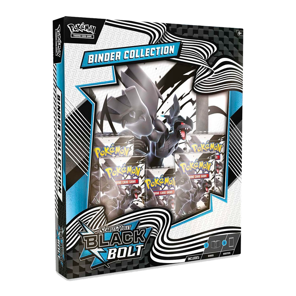 Pokémon Scarlet & Violet - Black Bolt Binder Collection - Small Bacteria | UK Stockist