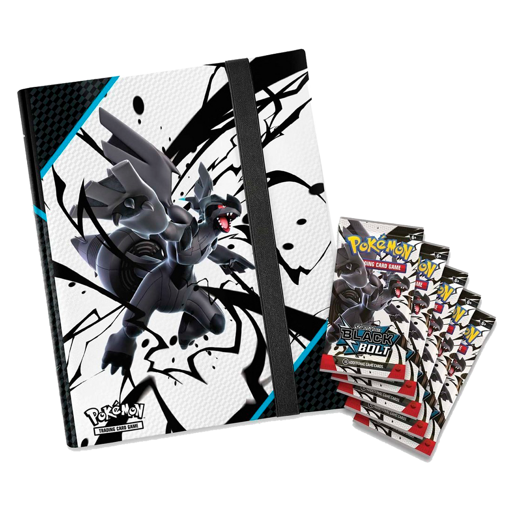 Pokémon Scarlet & Violet - Black Bolt Binder Collection - Small Bacteria | UK Stockist
