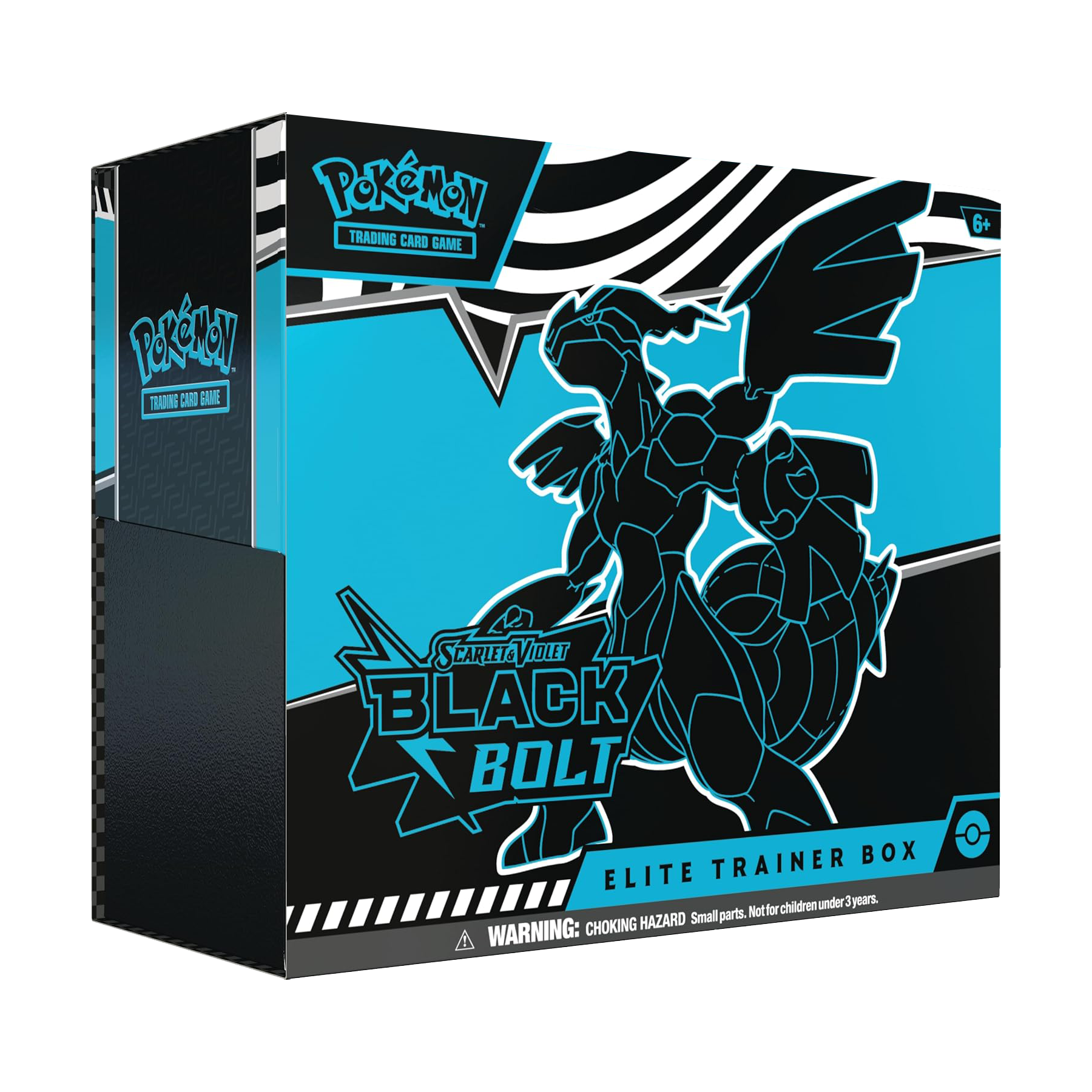 Pokémon Scarlet & Violet - Black Bolt Elite Trainer Box - Small Bacteria | UK Stockist