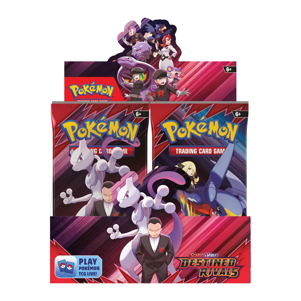 Pokémon Destined Rivals Booster Box - Small Bacteria | UK Stockist