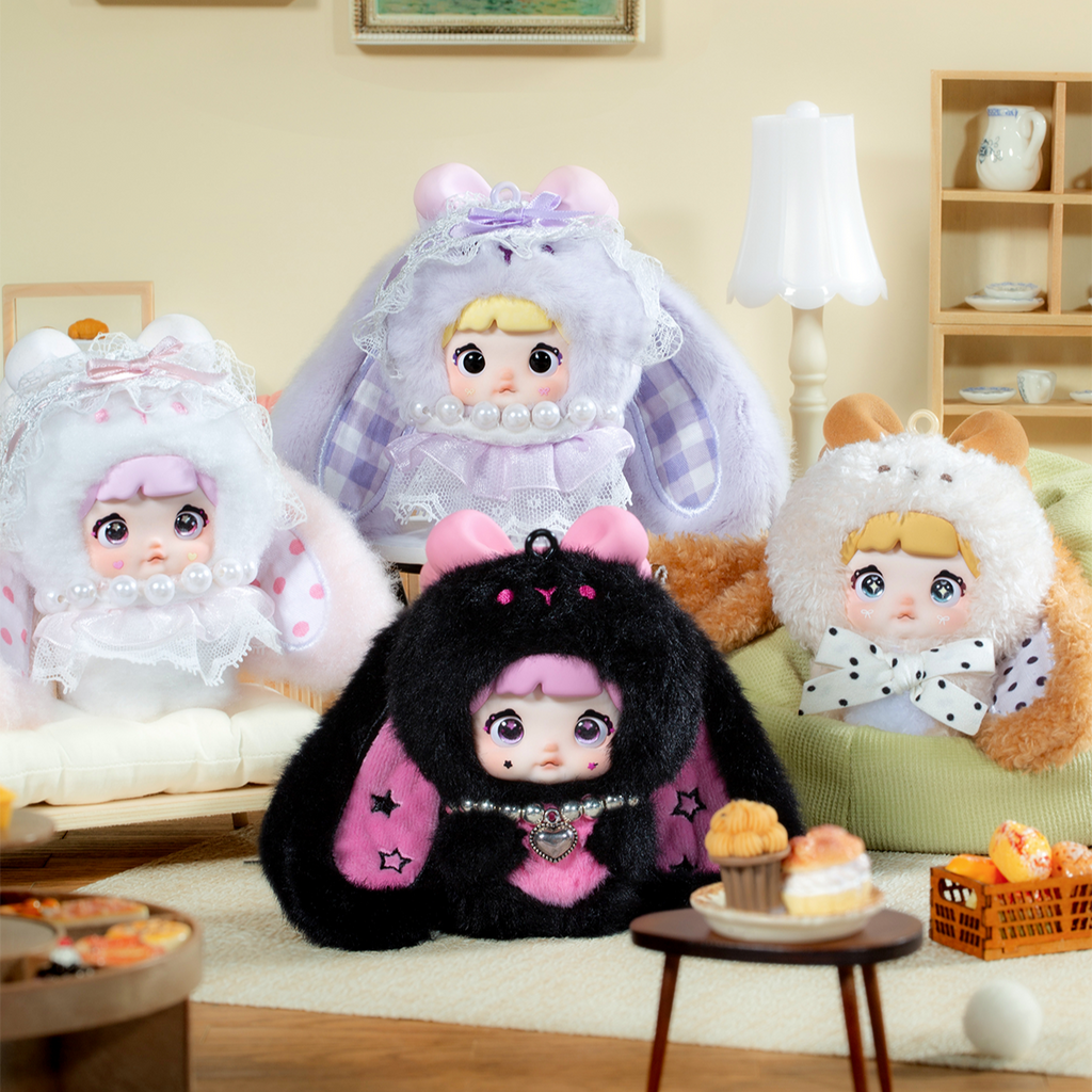 Nommi Baby - V2 Sweetheart Bunny Series by HiToy - Small Bacteria | UK Stockist