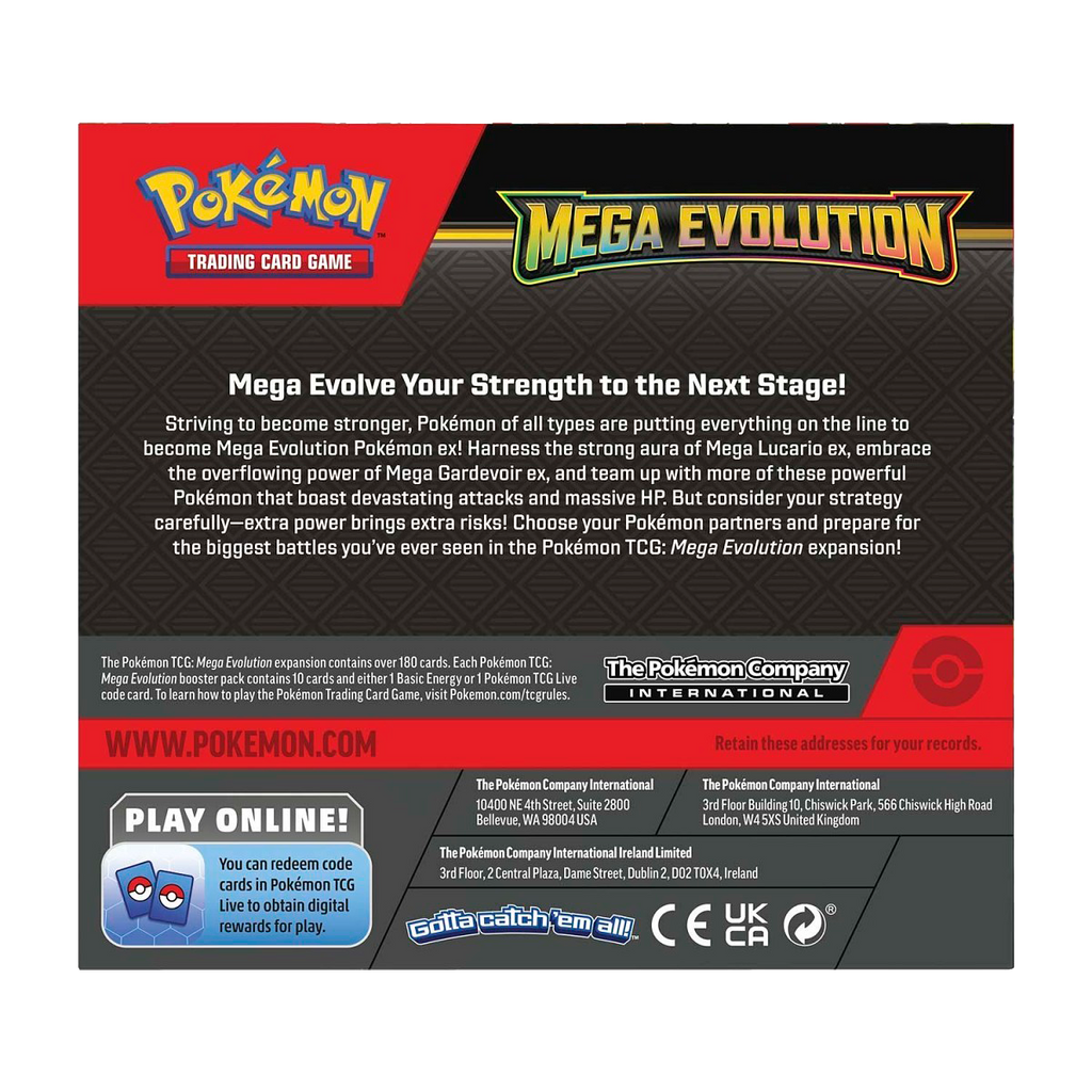 Pokémon Mega Evolution Enhanced Booster Display Box - Small Bacteria | UK Stockist