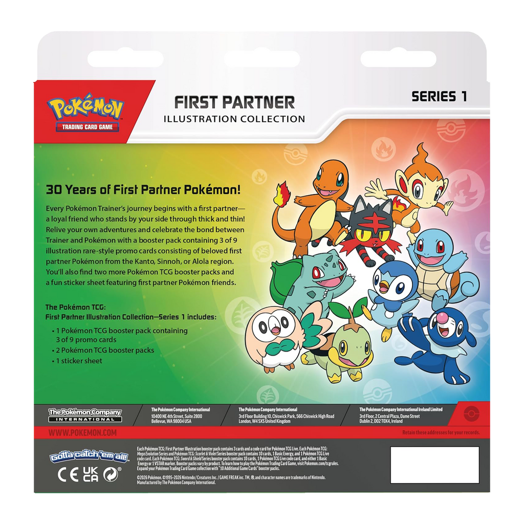 Pokémon First Partner Illustration Collection—Series 1 - Small Bacteria | UK Stockist