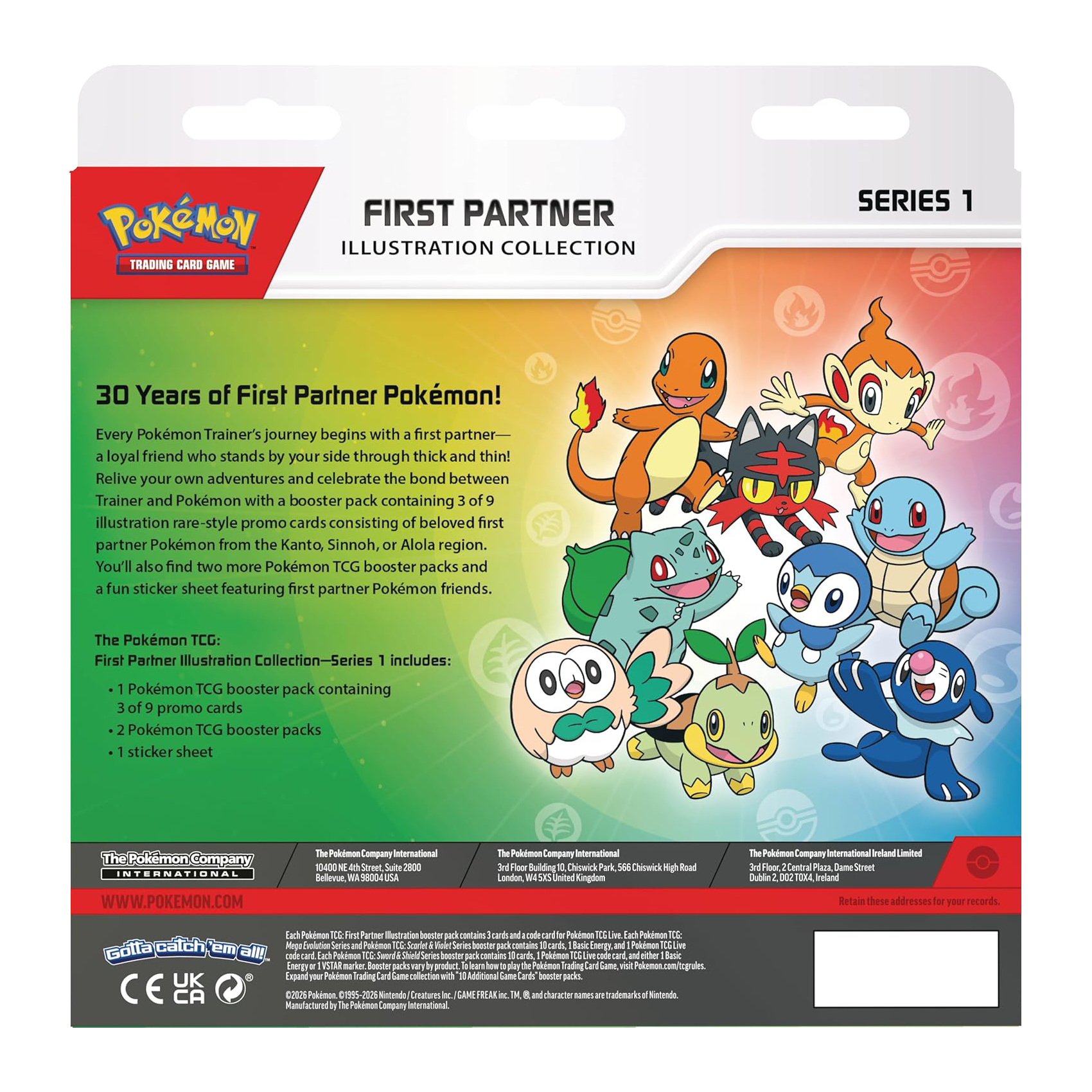 Pokémon First Partner Illustration Collection—Series 1 - Small Bacteria | UK Stockist