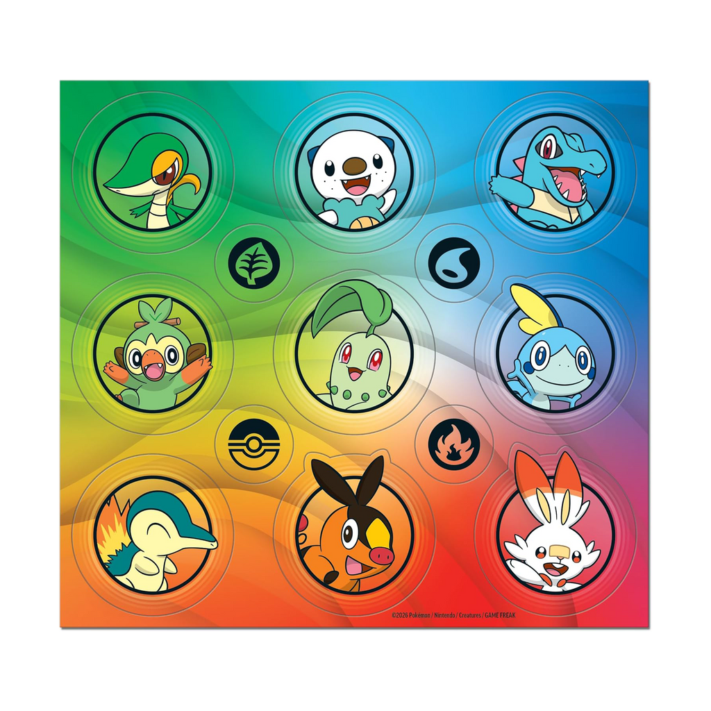 Pokémon First Partner Illustration Collection—Series 2 - Small Bacteria | UK Stockist