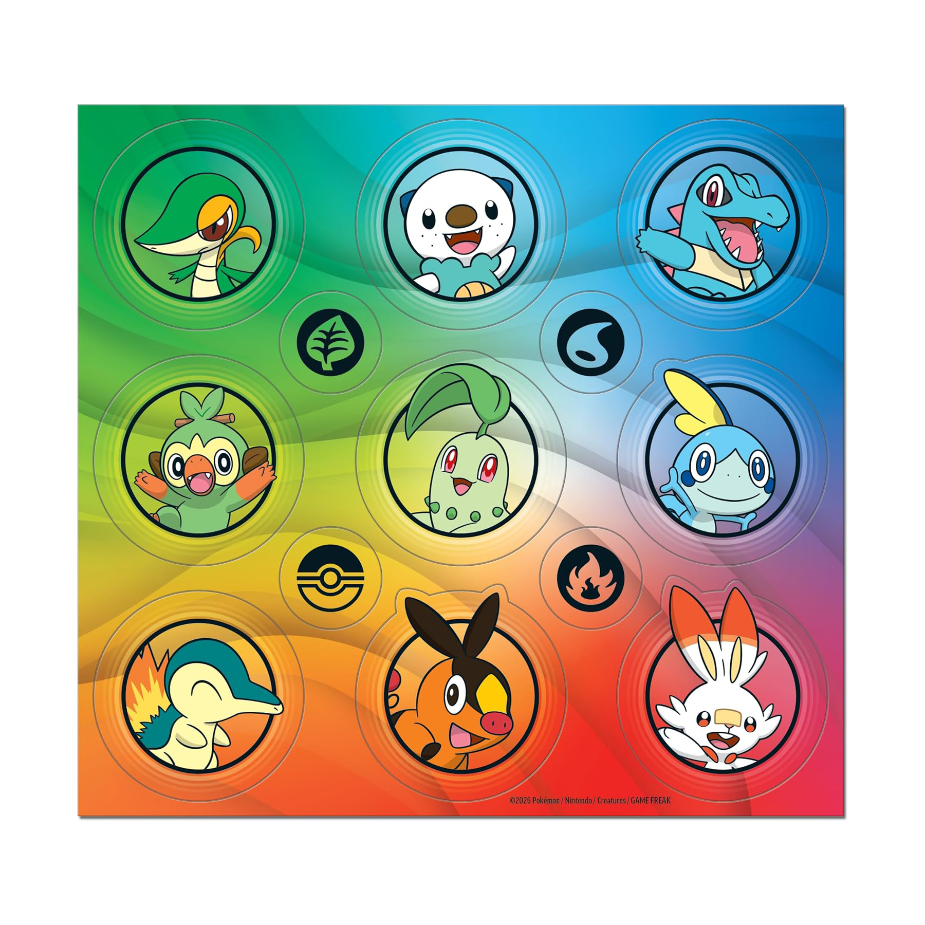 Pokémon First Partner Illustration Collection—Series 2 - Small Bacteria | UK Stockist
