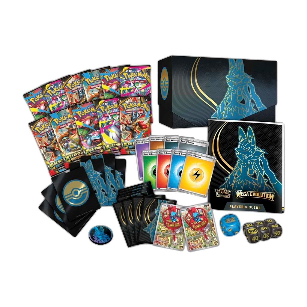 Pokémon Center Mega Evolution Elite Trainer Box (Mega Lucario) - Small Bacteria | UK Stockist