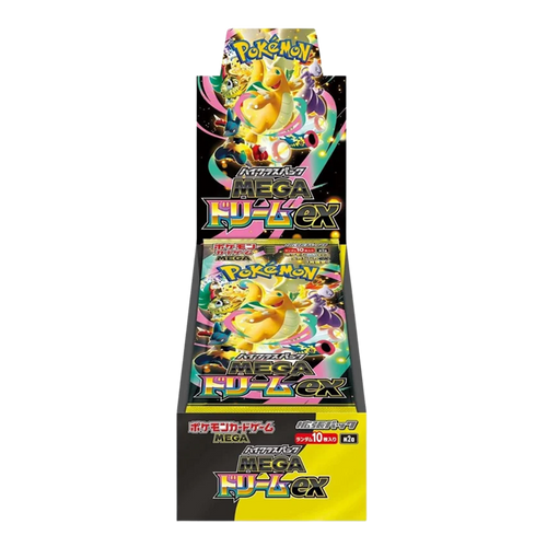 Pokémon Japanese Mega Dream Ex Booster Box - Small Bacteria | UK