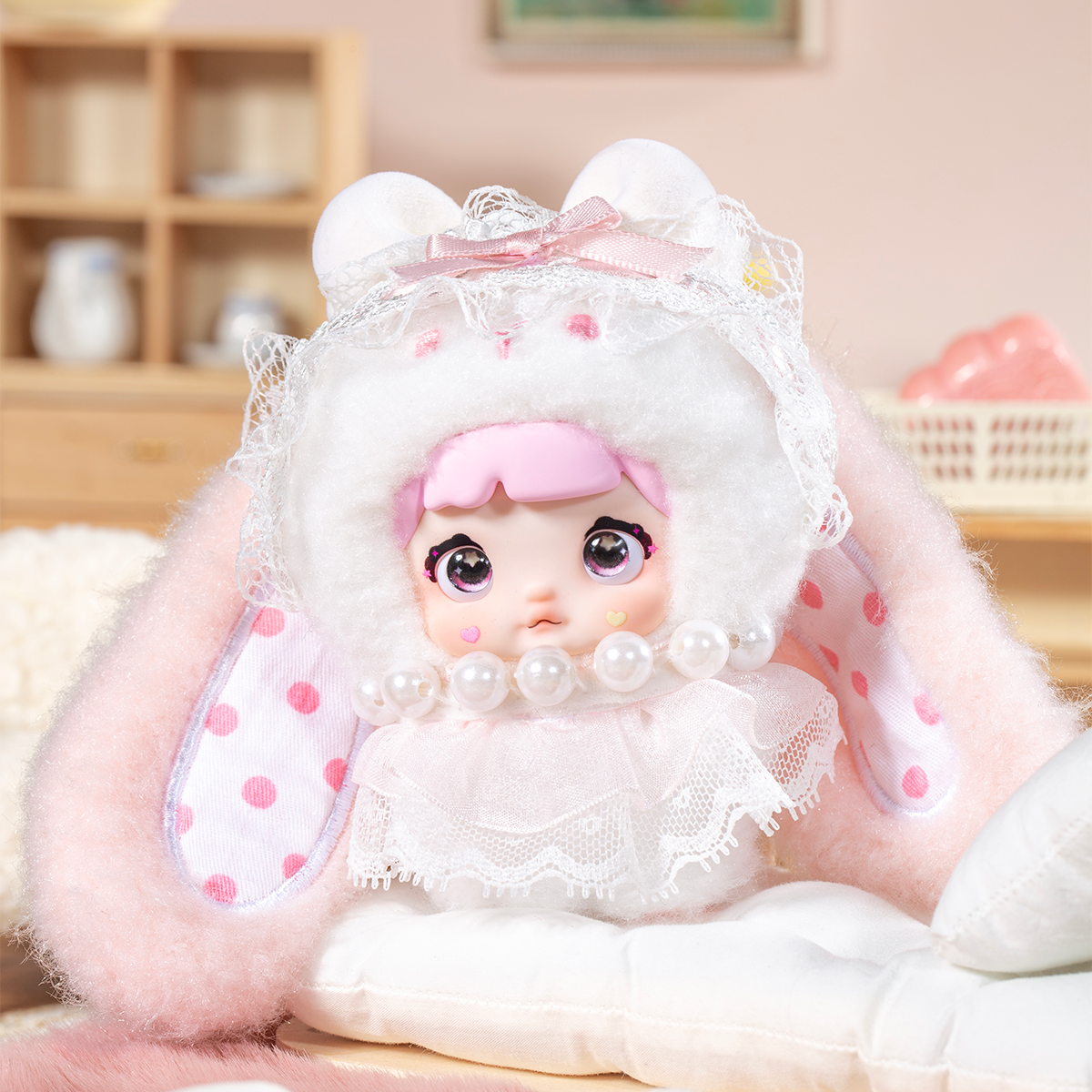 Nommi Baby - V2 Sweetheart Bunny Series by HiToy - Small Bacteria | UK Stockist