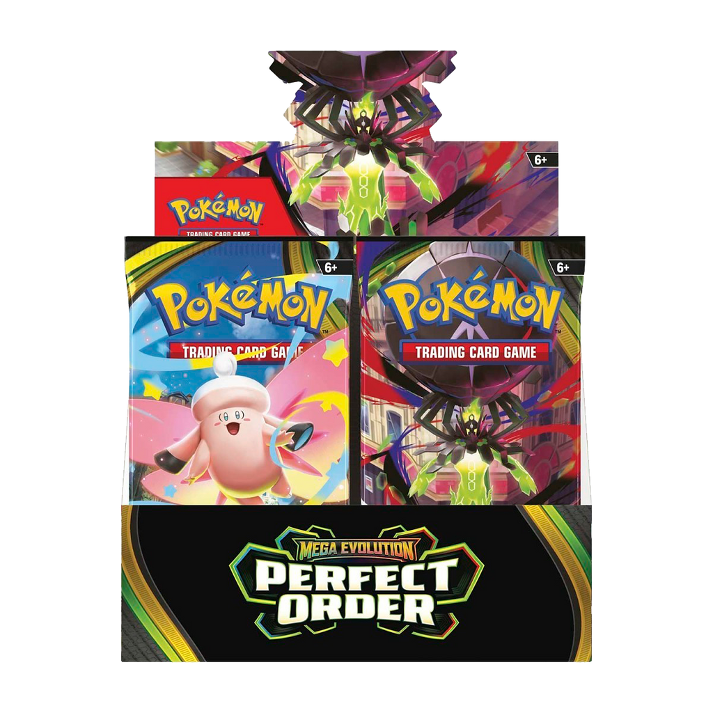 Pokémon Mega Evolution-Perfect Order Booster Display Box (36 Packs) - Small Bacteria | UK Stockist