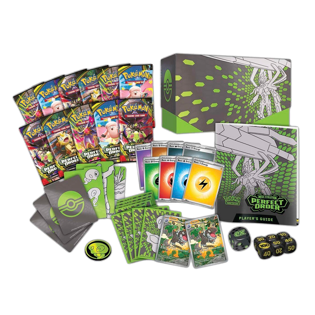 Pokémon Center Mega Evolution-Perfect Order Elite Trainer Box - Small Bacteria | UK Stockist
