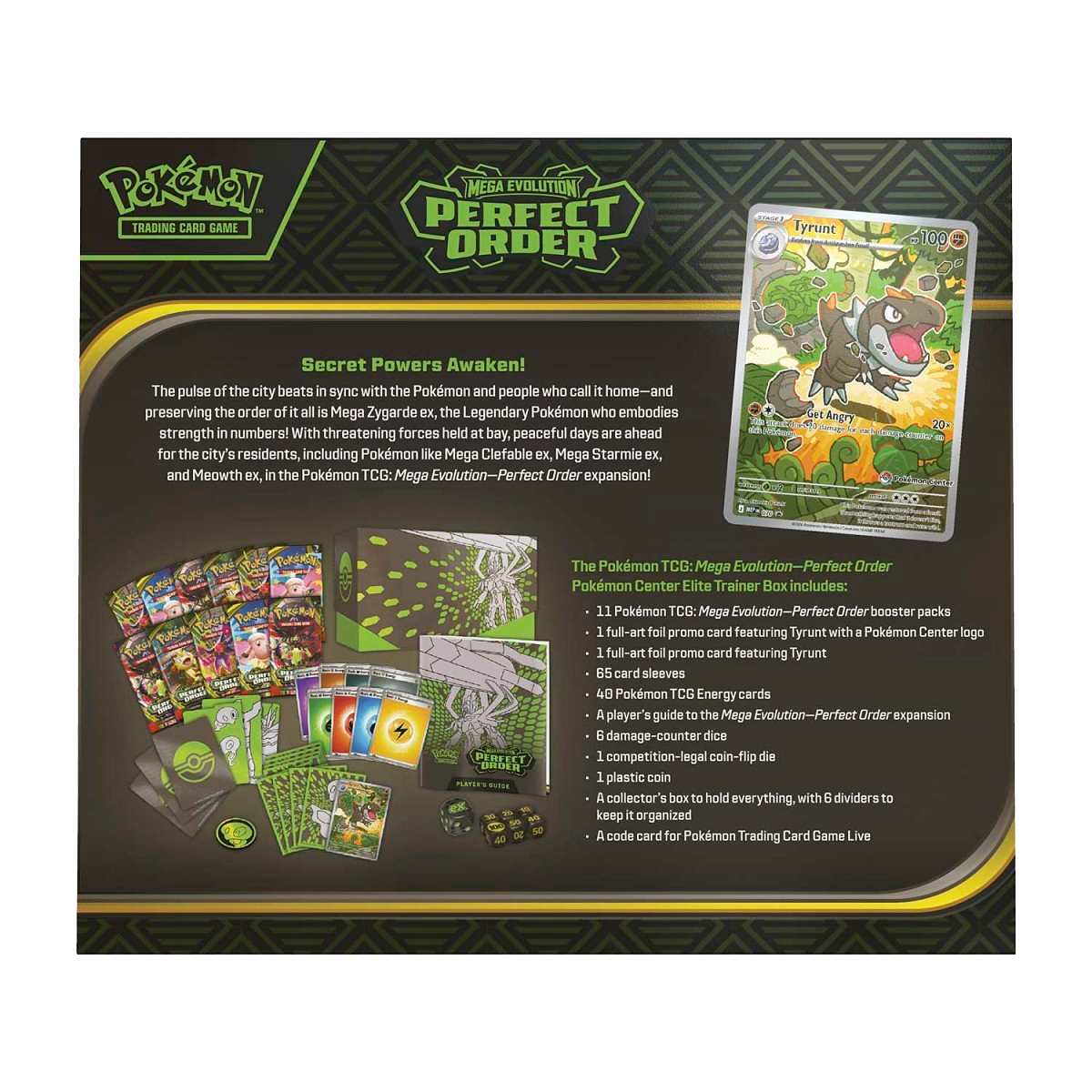 Pokémon Center Mega Evolution-Perfect Order Elite Trainer Box - Small Bacteria | UK Stockist