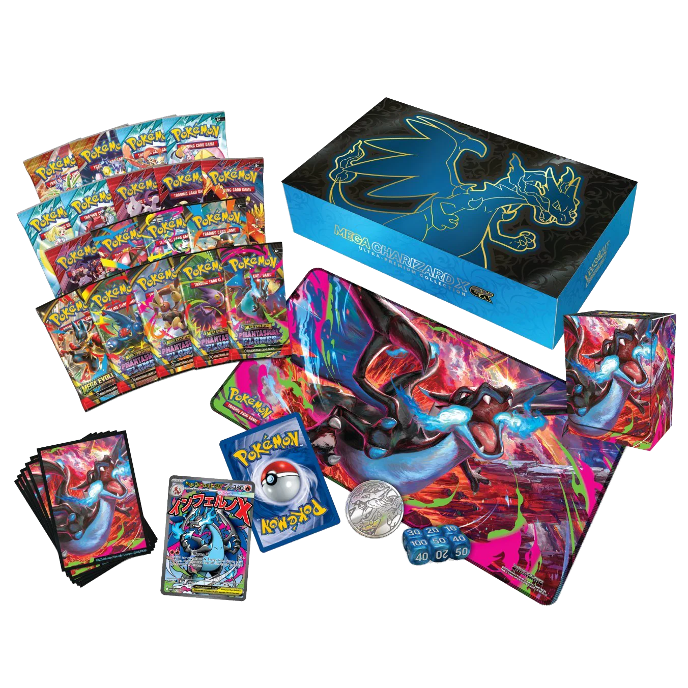Pokémon Phantasmal Flames Ultra Premium Collection (UPC) – Mega Charizard X