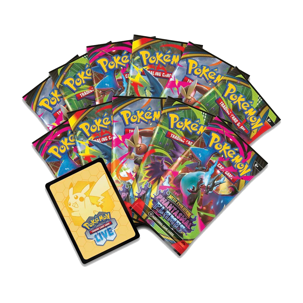 Pokémon Center Mega Evolution-Phantasmal Flames Elite Trainer Box - Small Bacteria | UK Stockist