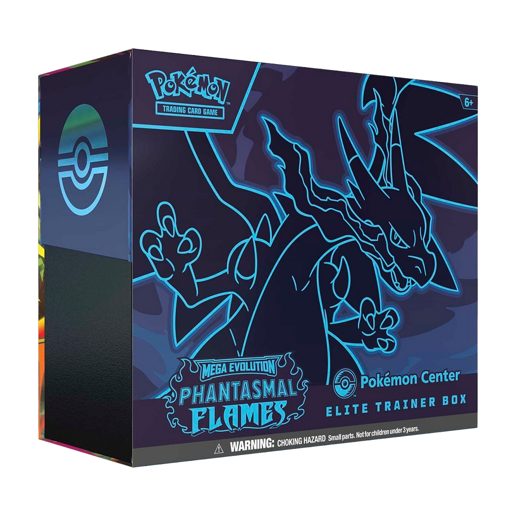 Pokémon Center Mega Evolution-Phantasmal Flames Elite Trainer Box - Small Bacteria | UK Stockist