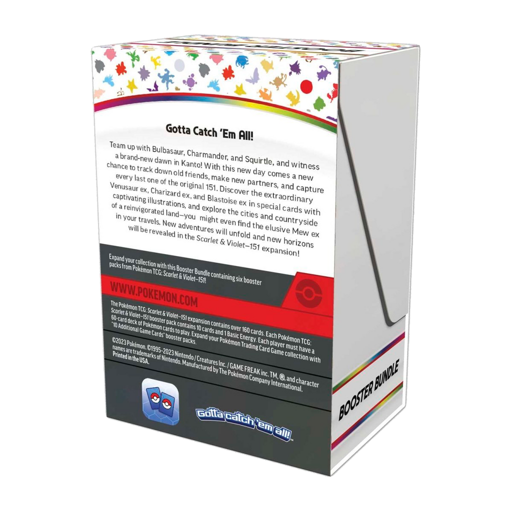 Pokémon Scarlet & Violet 151 Booster Bundle (6 Booster Packs) - Small Bacteria | UK Stockist