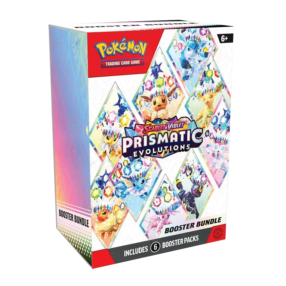Pokémon Scarlet & Violet-Prismatic Evolutions Booster Bundle (6 Packs) - Small Bacteria | UK Stockist