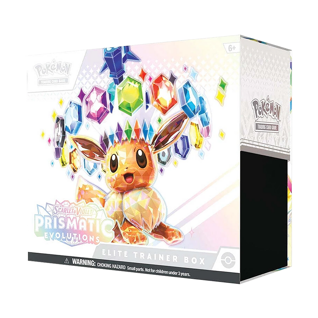 Pokémon Scarlet & Violet Prismatic Evolutions Elite Trainer Box - Small Bacteria | UK Stockist