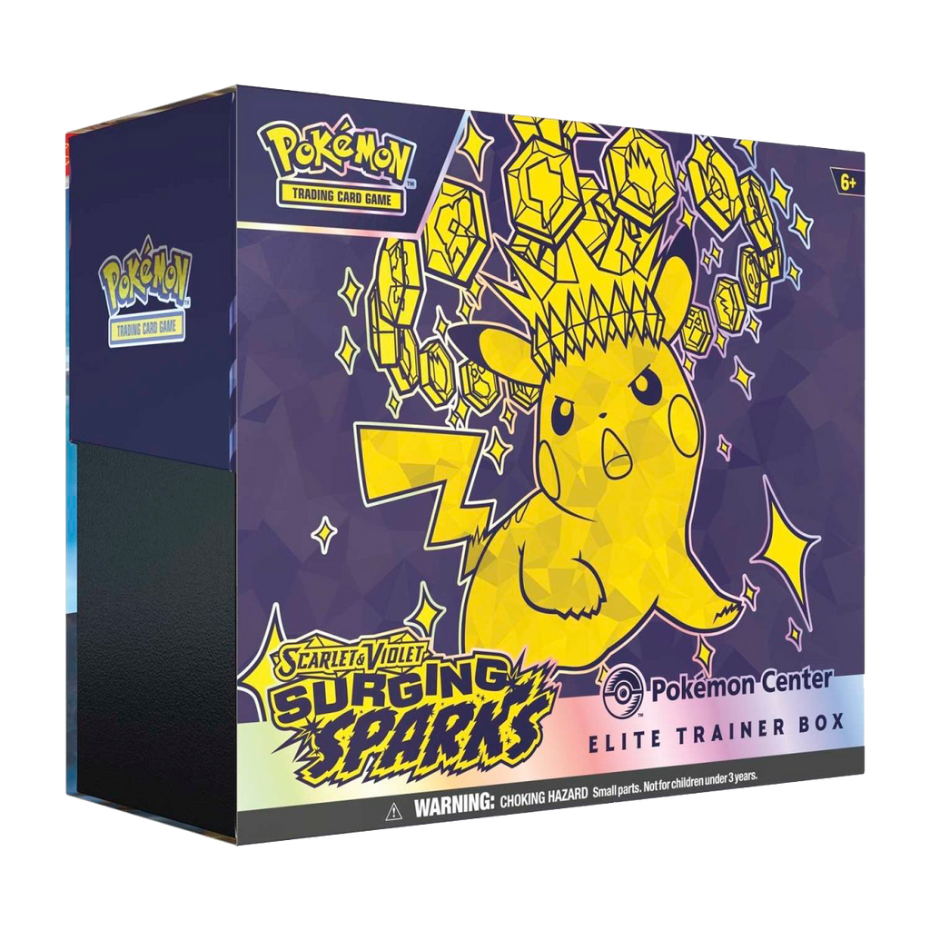 Pokémon Center Scarlet & Violet-Surging Sparks Elite Trainer Box - Small Bacteria | UK Stockist