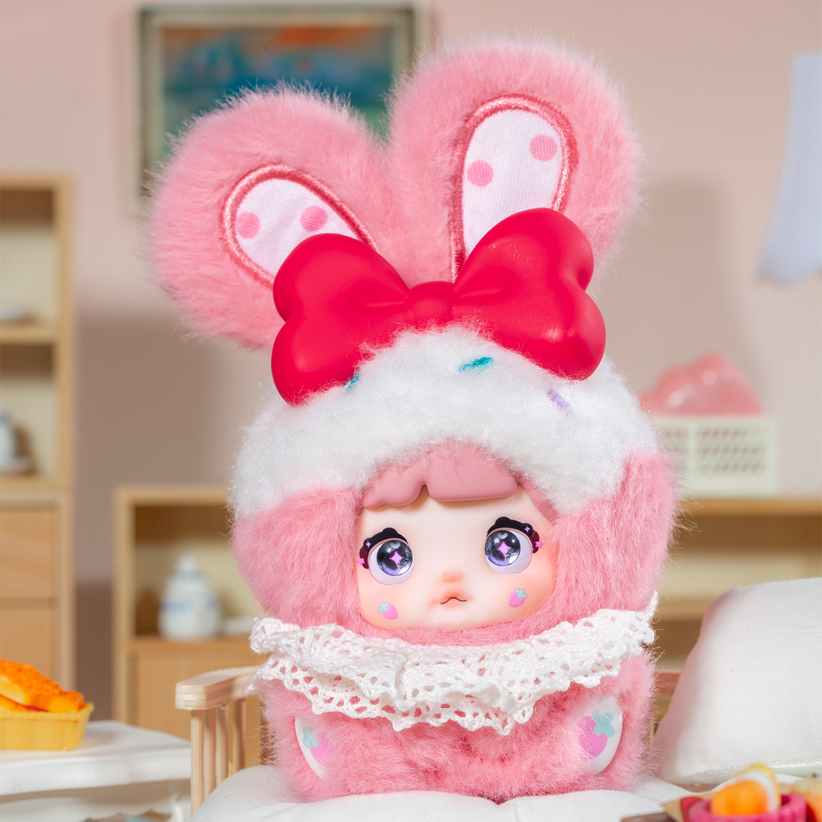 Nommi Baby - V2 Sweetheart Bunny Series by HiToy - Small Bacteria | UK Stockist