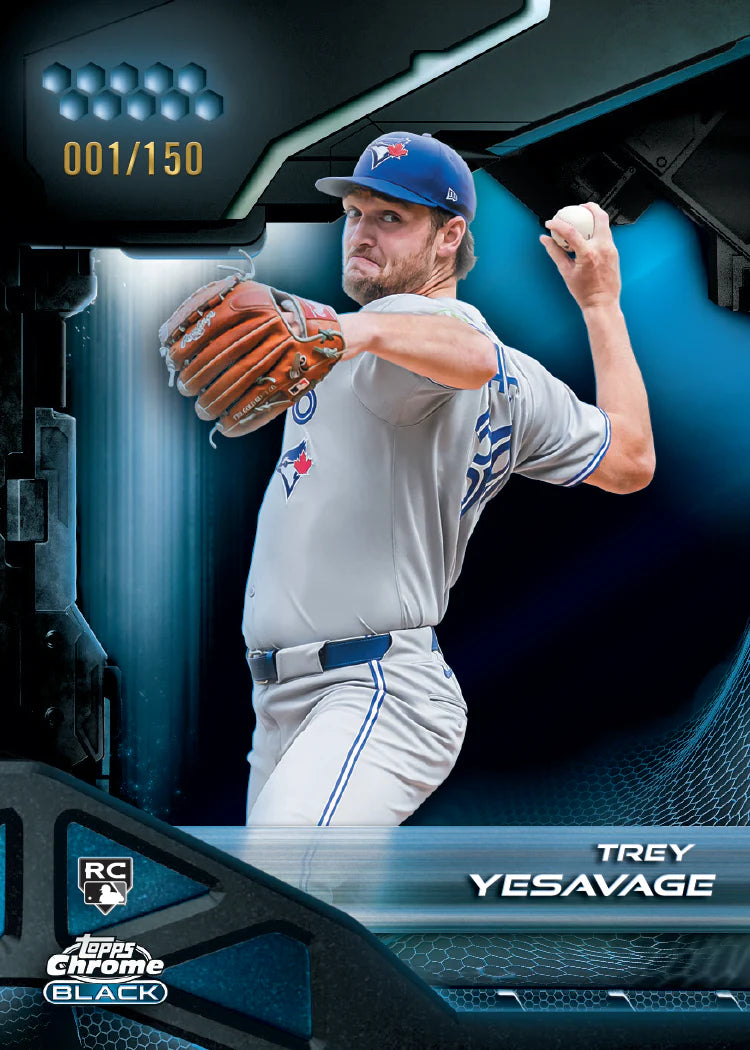 2026 Topps Chrome® Black Baseball Hobby Box - Small Bacteria | UK Stockist