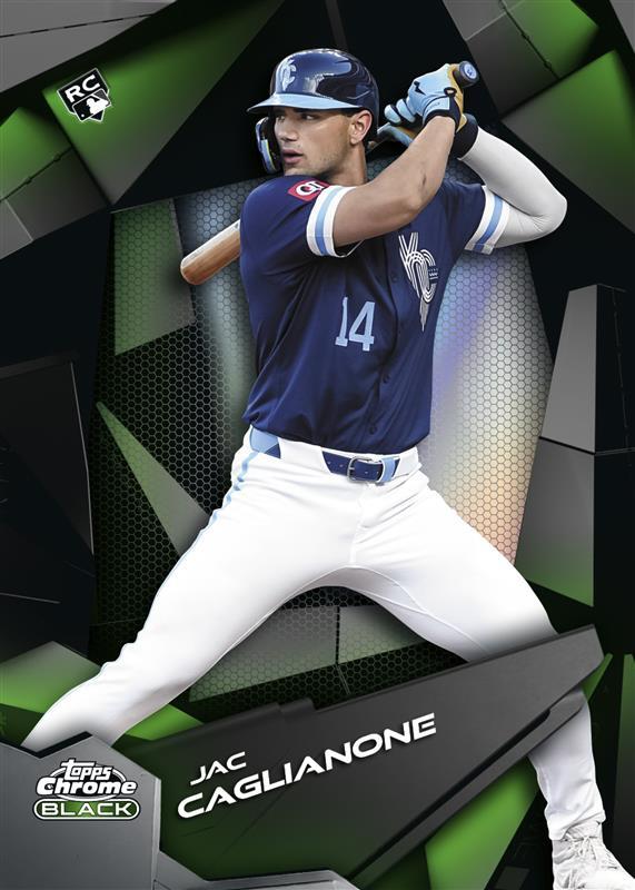 2026 Topps Chrome® Black Baseball Hobby Box - Small Bacteria | UK Stockist