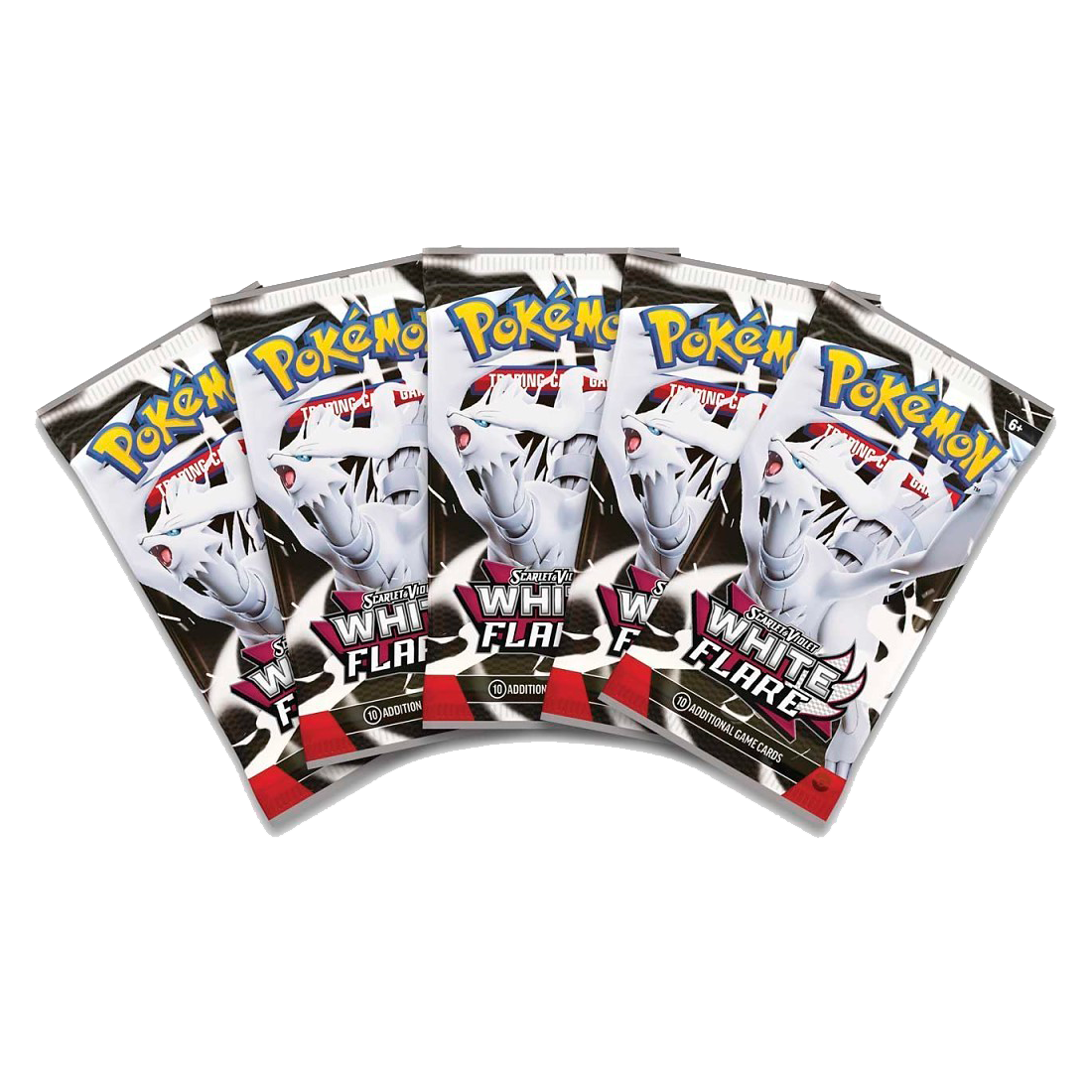 Pokémon Scarlet & Violet - White Flare Binder Collection - Small Bacteria | UK Stockist
